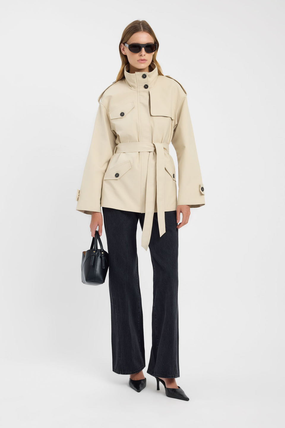 Leon Belted Trench
