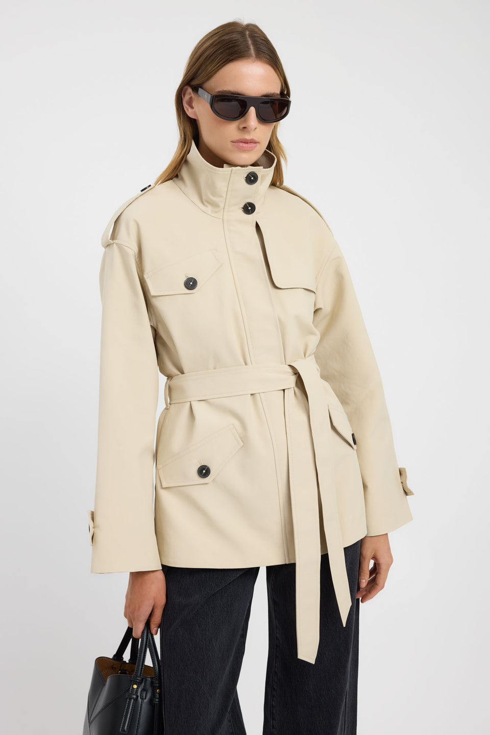 Leon Belted Trench