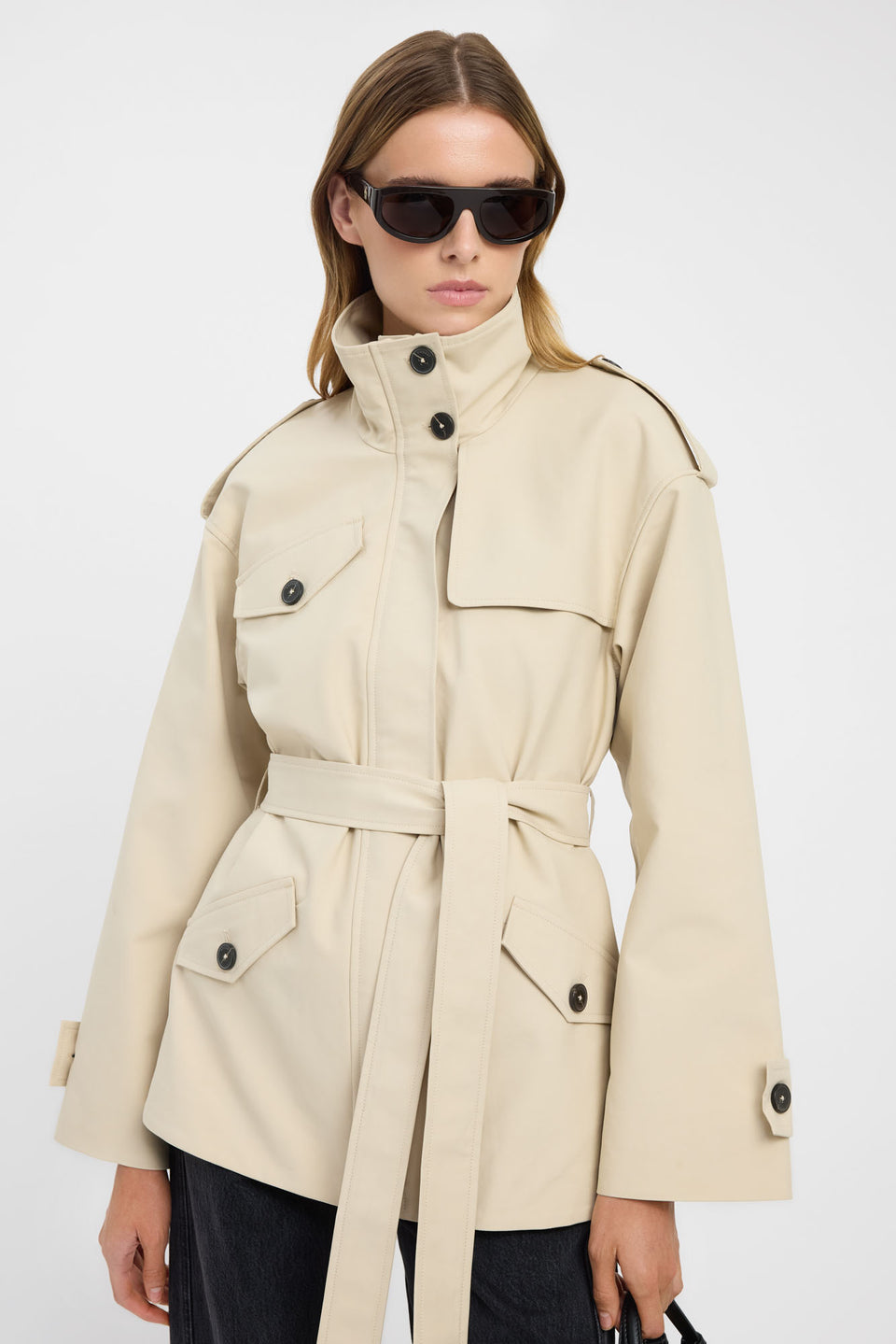 Leon Belted Trench
