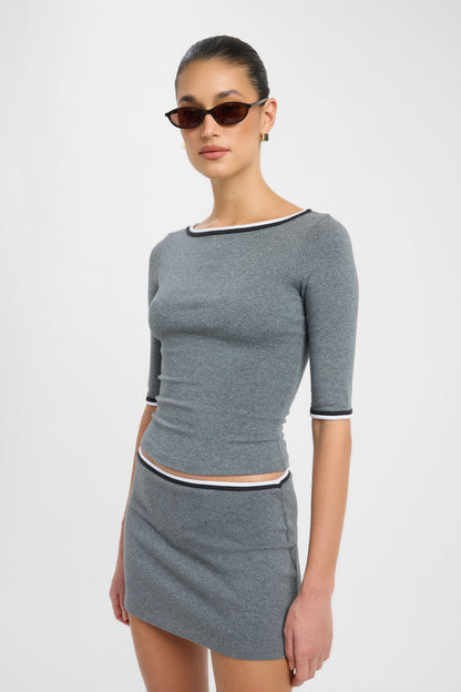 Jac Contrast Top